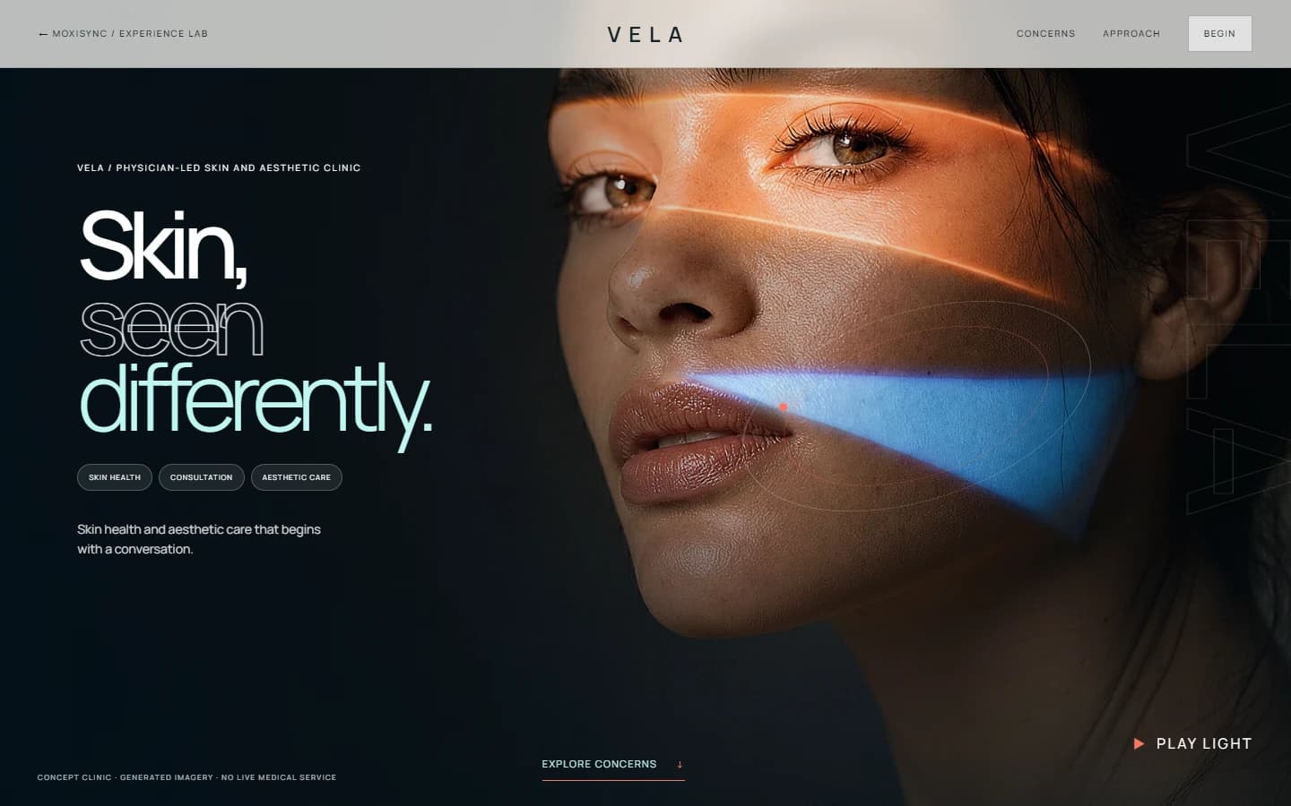 VELA complete interface concept